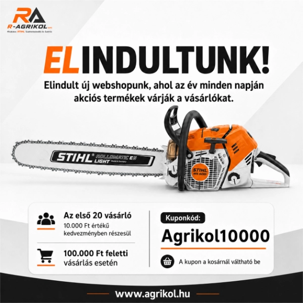 Agrikol 10000 Ft kupon